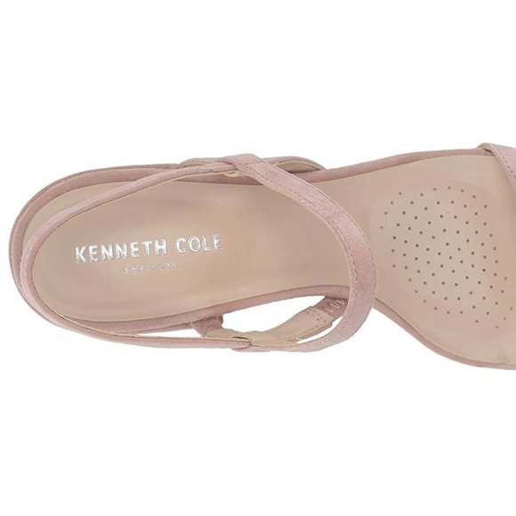 Kenneth Cole Maisie Low Simple Dusty Rose Size 10M Suede Women's Shoes - Picture 2 of 3